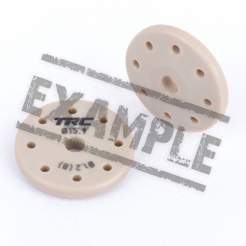 Shock pistons 5x1.5 Conical (O.D. 15.90mm/I.D. 2.6mm/H. 2.7mm) - QTY 2