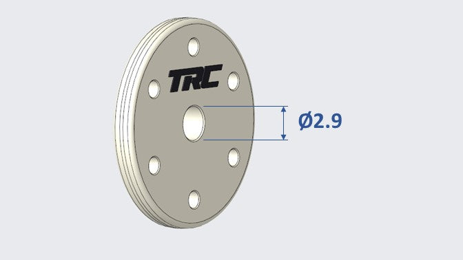 Inner diameter 2.9 mm (1:8)