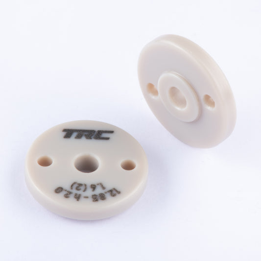 Shock pistons 2x1.9 Flat (O.D. 12.85mm/I.D. 2.55mm/H. 2.5mm) - QTY 2