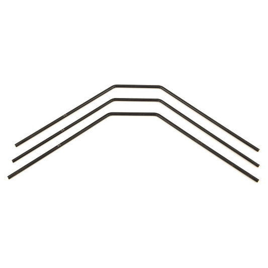 Team Associated RC8B3 FT Rear Anti-roll Bars, 2.2-2.4mm