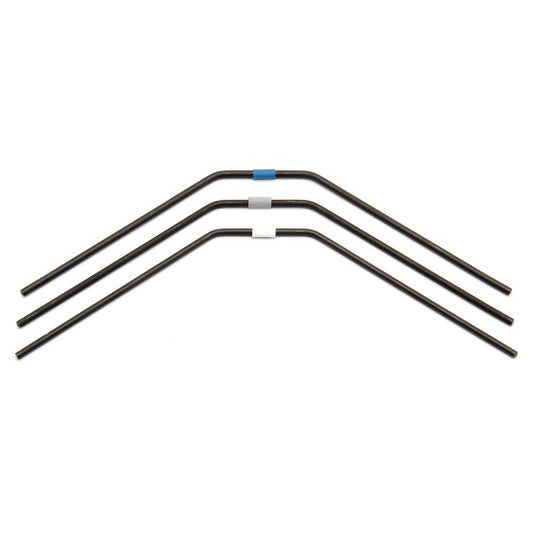 Team Associated RC8B3 FT Rear Anti-roll Bars, 2.5-2.7mm