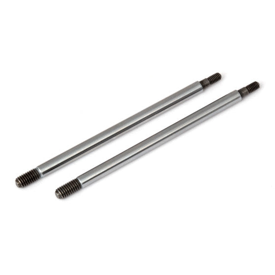 Team Associated RC8T3 FT Chrome Shock Shafts, 3.5x42.5 mm