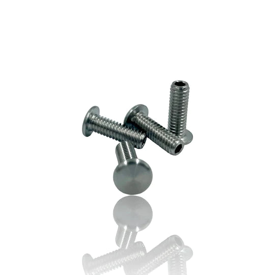 Premium Titanium Droop Screw Set (Flat)