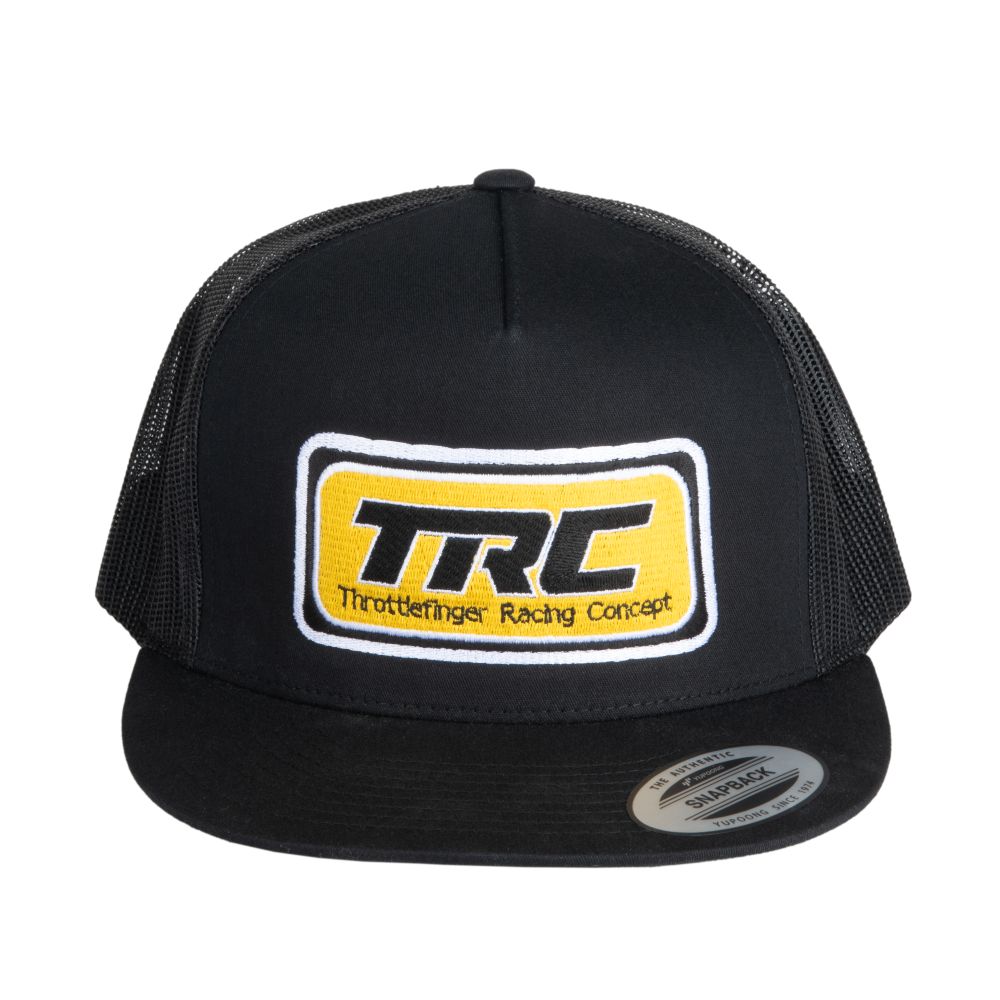 Classic Trucker Cap - geborduurd - Zwart